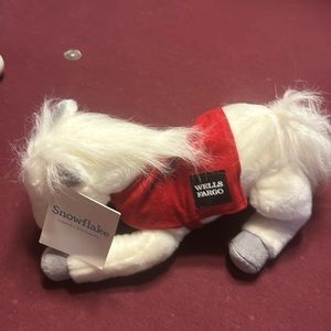 Wells Fargo “Snowflake “stuffed pony